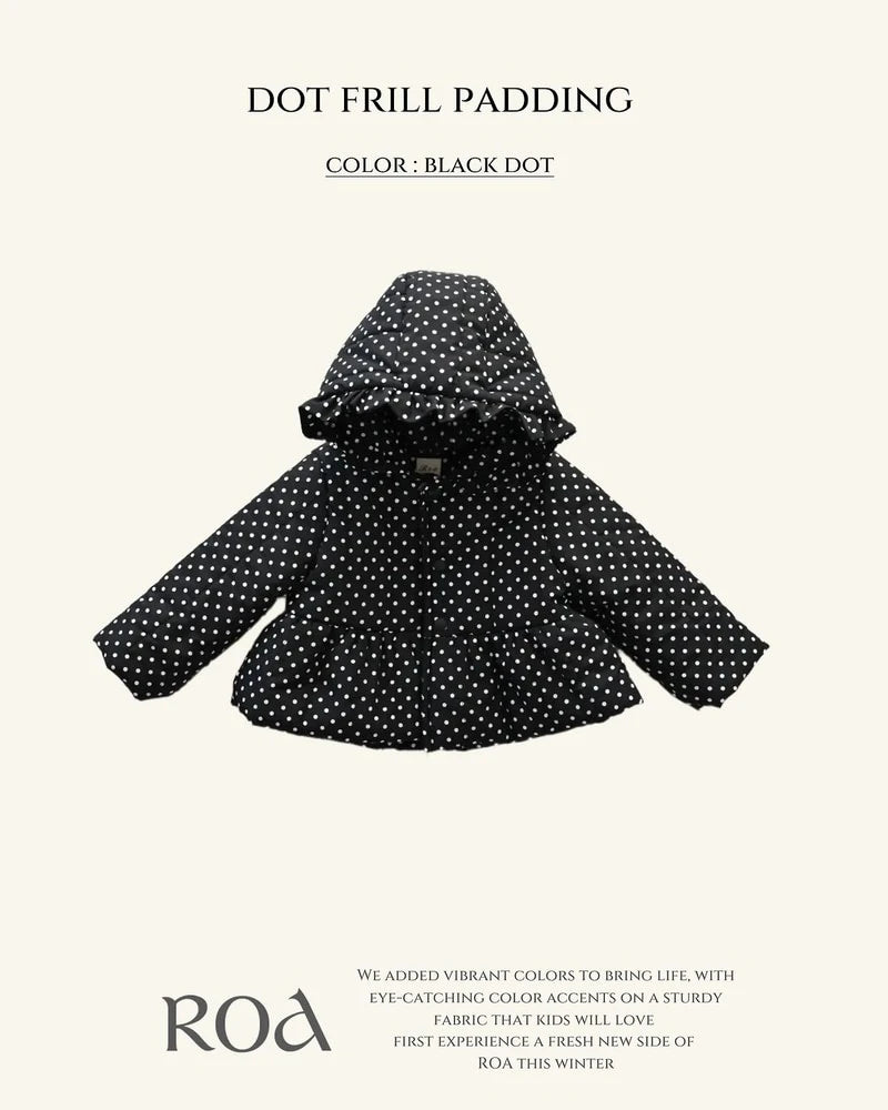 Little Foxx – Dot Hooded Padding
