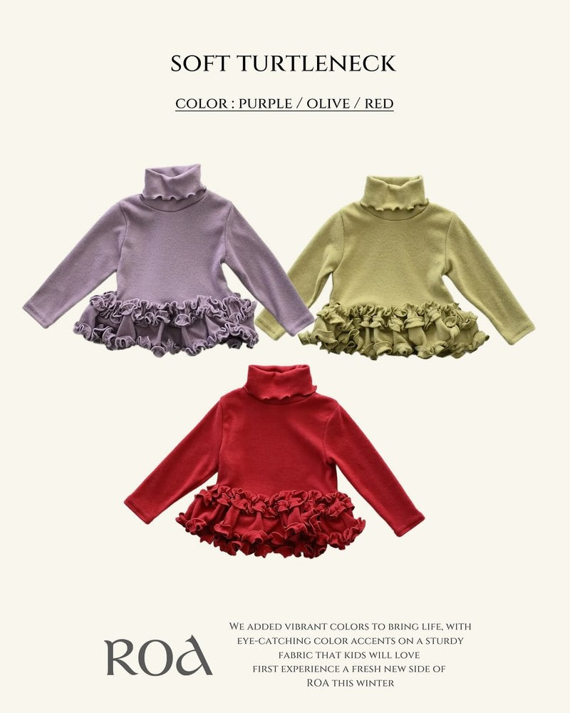 Little Foxx – Soft Turtleneck Tee