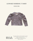 Little Foxx – Leopard Shirring Tee