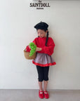 Little Foxx – Check Chip Frill Skirt