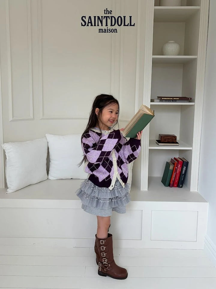 Little Foxx – Argyle Cardigan
