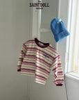 Little Foxx – Embroidered Stripe Tee