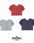 Little Foxx – Stripe Frill Tee