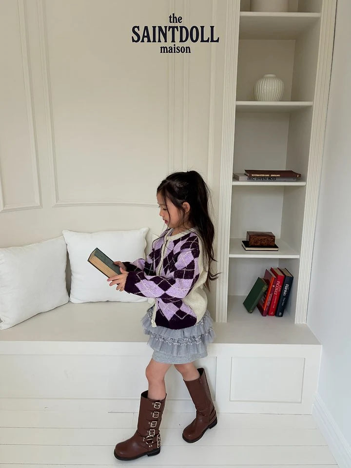 Little Foxx – Argyle Cardigan