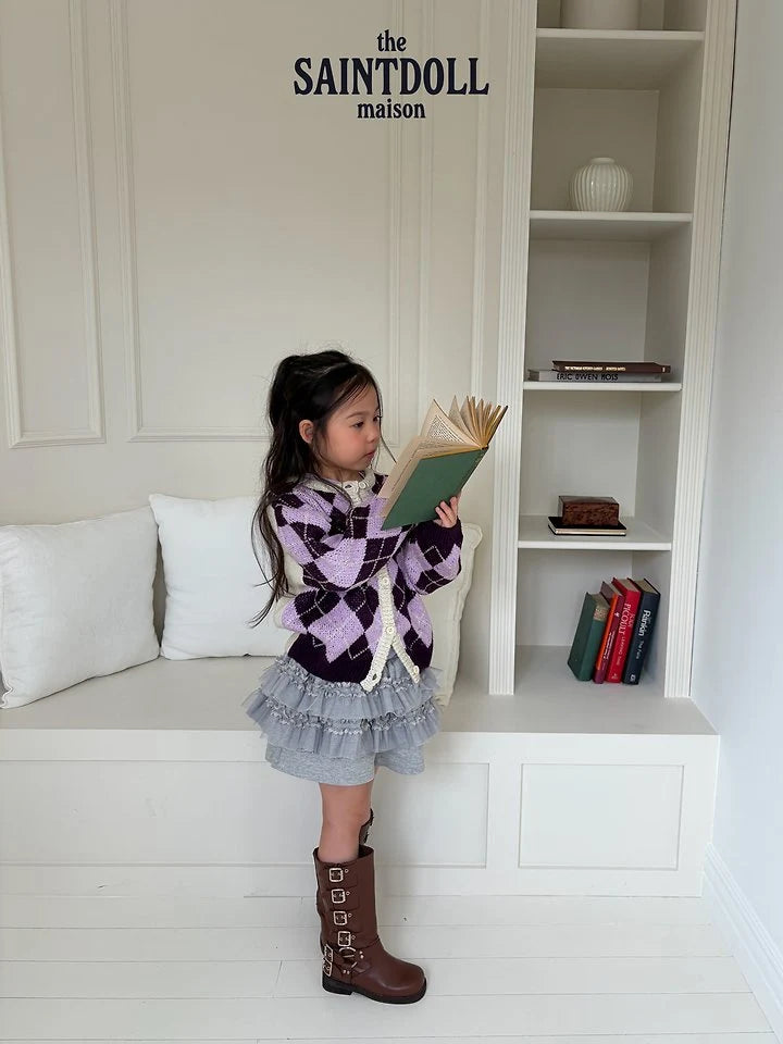 Little Foxx – Argyle Cardigan