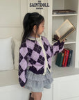 Little Foxx – Argyle Cardigan