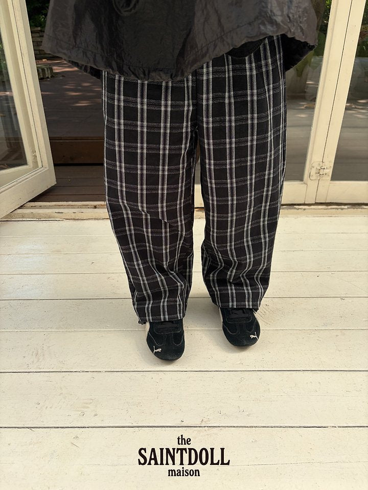 Little Foxx – Check String Pants
