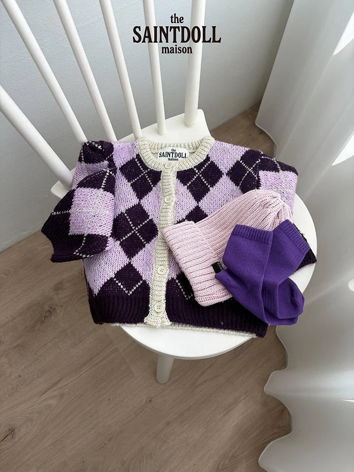Little Foxx – Argyle Cardigan