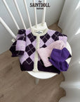 Little Foxx – Argyle Cardigan