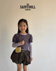 Little Foxx – Stripe Frill Tee