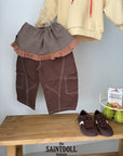 Little Foxx – Check Chip Frill Skirt
