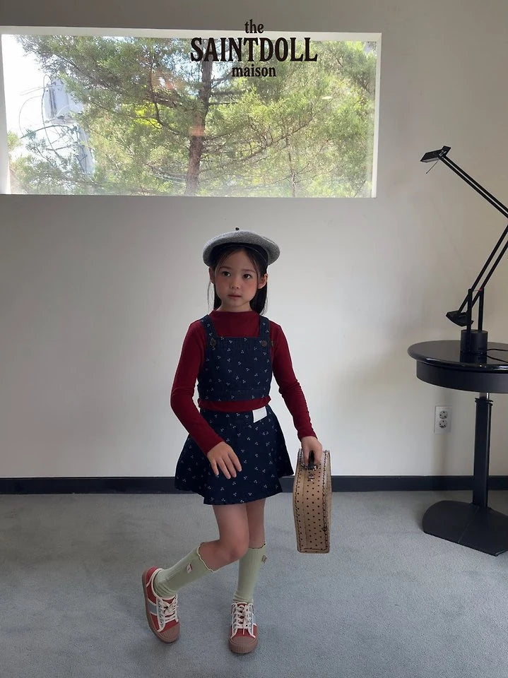 Little Foxx – Cherry Jeans Skirt