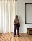 Little Foxx – Button Velour Pants