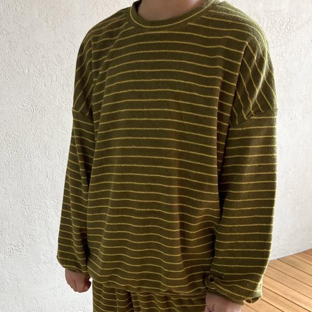 Little Foxx – Terry Striped Sweatshirt