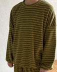 Little Foxx – Terry Striped Sweatshirt