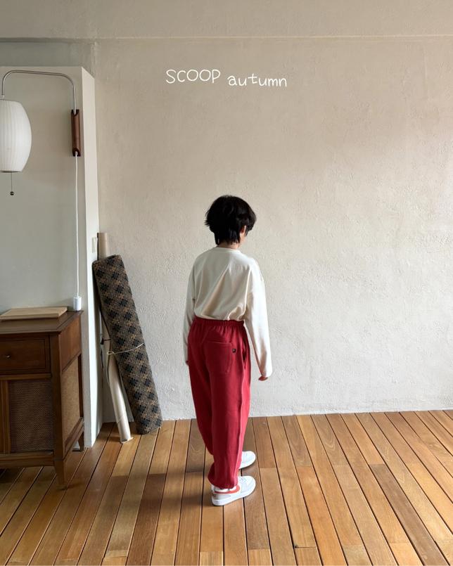Little Foxx – Lettering Jogger Pants