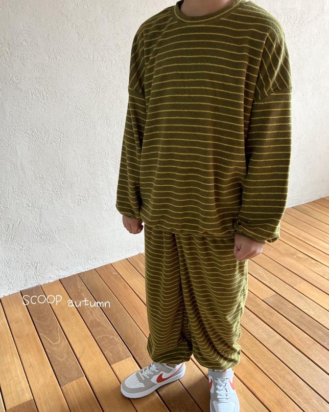 Little Foxx – Terry Striped Sweatshirt