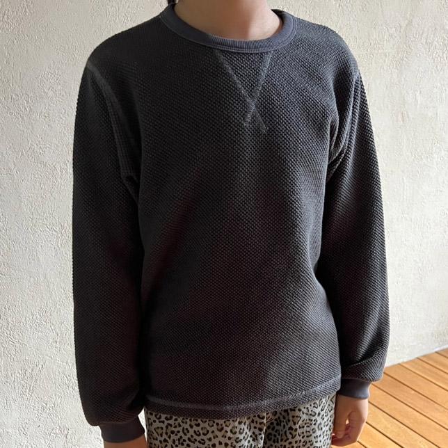 Little Foxx – Stitch Waffle Tee