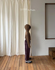 Little Foxx – Button Velour Pants