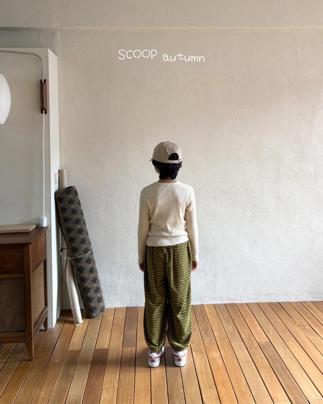Little Foxx – Terry Striped Jogger Pants