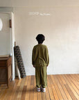 Little Foxx – Terry Striped Jogger Pants