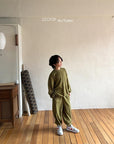 Little Foxx – Terry Striped Jogger Pants