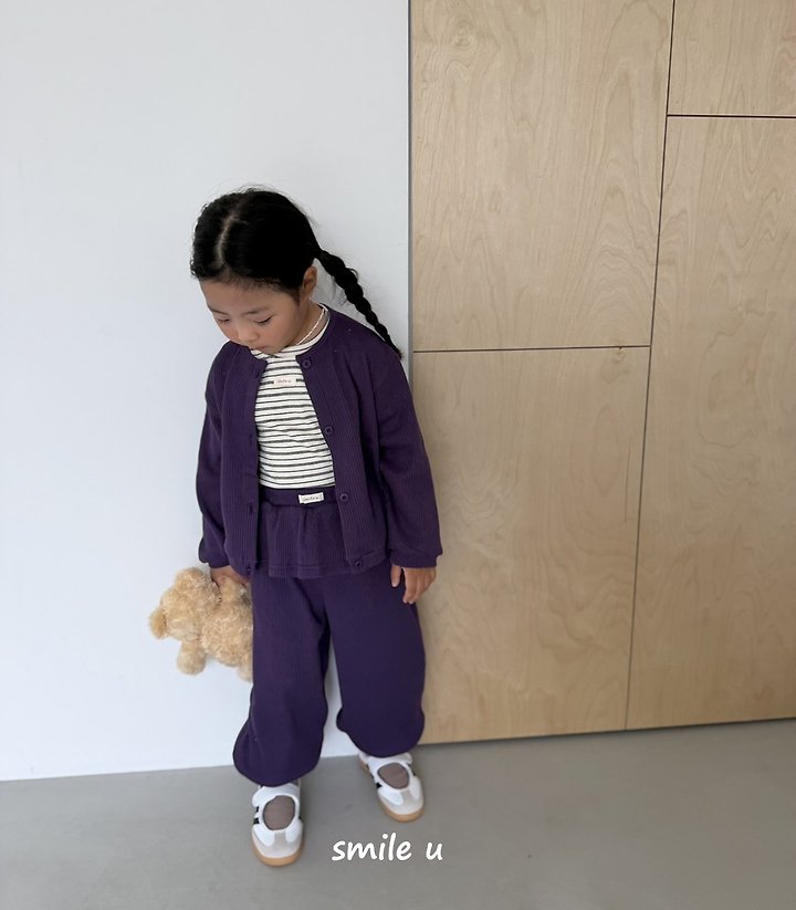 Little Foxx – Waffle Cardigan