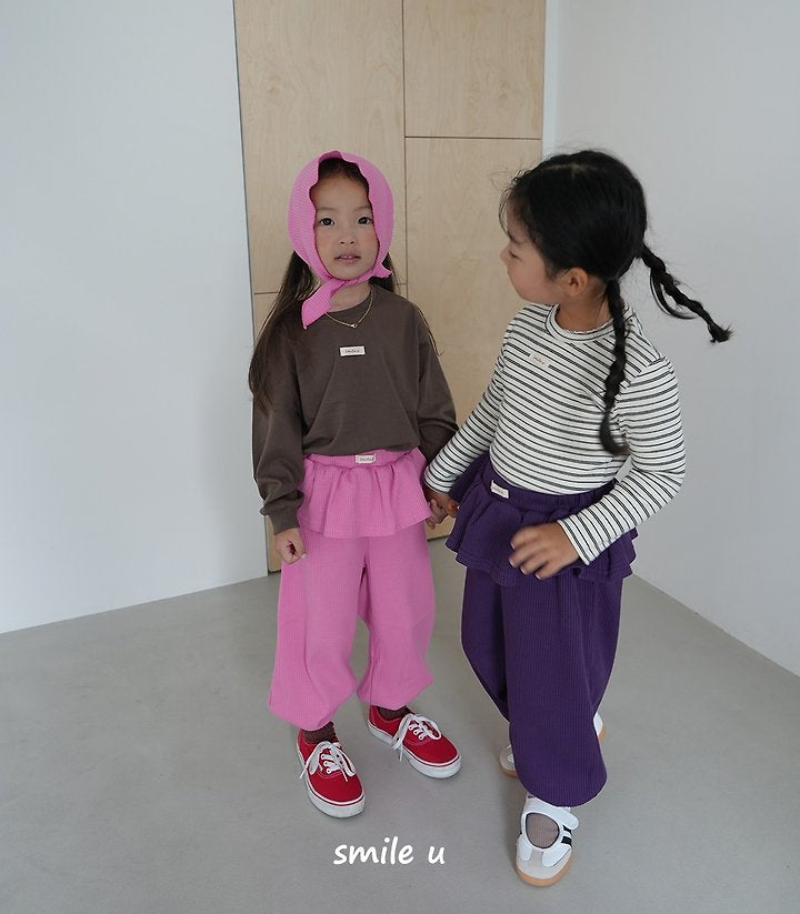 Little Foxx – Waffle Jogger Pants