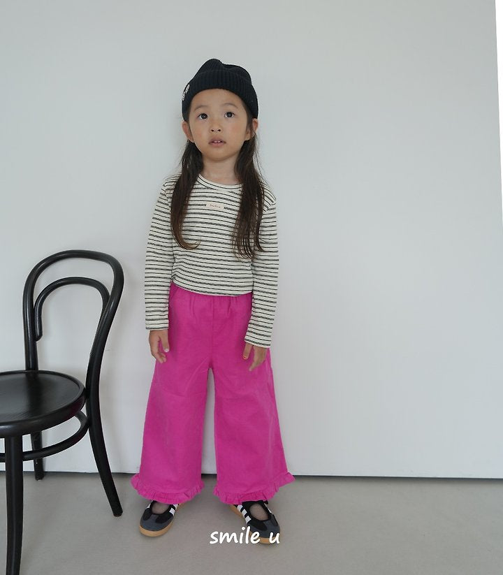 Little Foxx – Corduroy Frill Pants