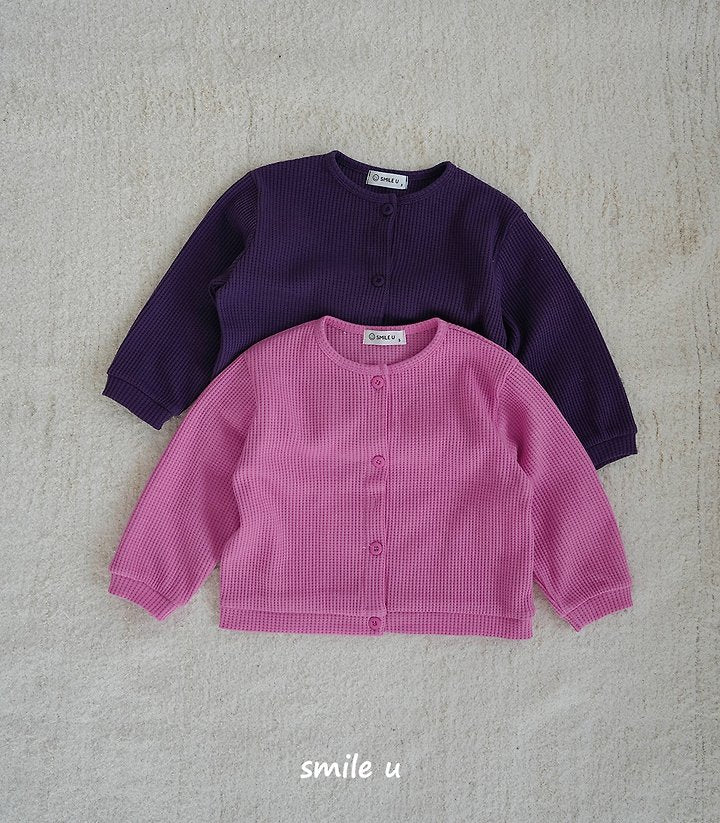 Little Foxx – Waffle Cardigan