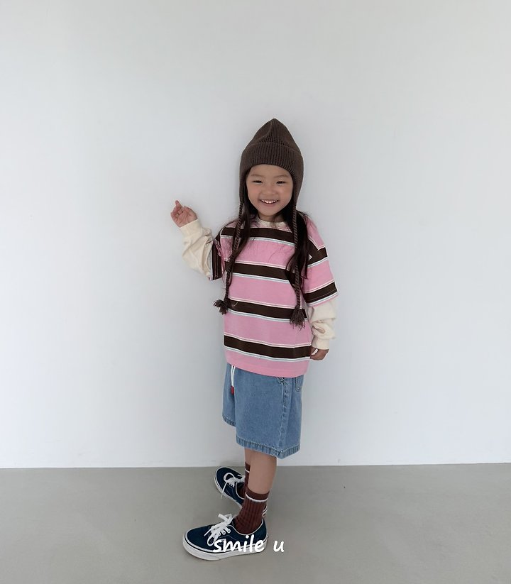 Little Foxx – Crayon Stripe Tee