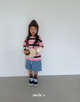 Little Foxx – Crayon Stripe Tee