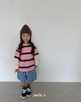 Little Foxx – Crayon Stripe Tee