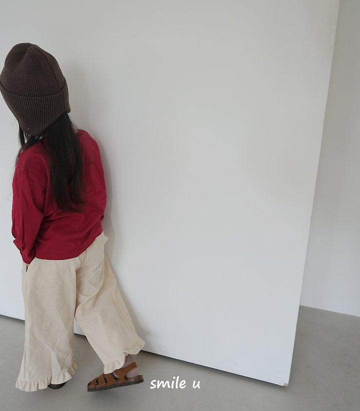 Little Foxx – Corduroy Frill Pants