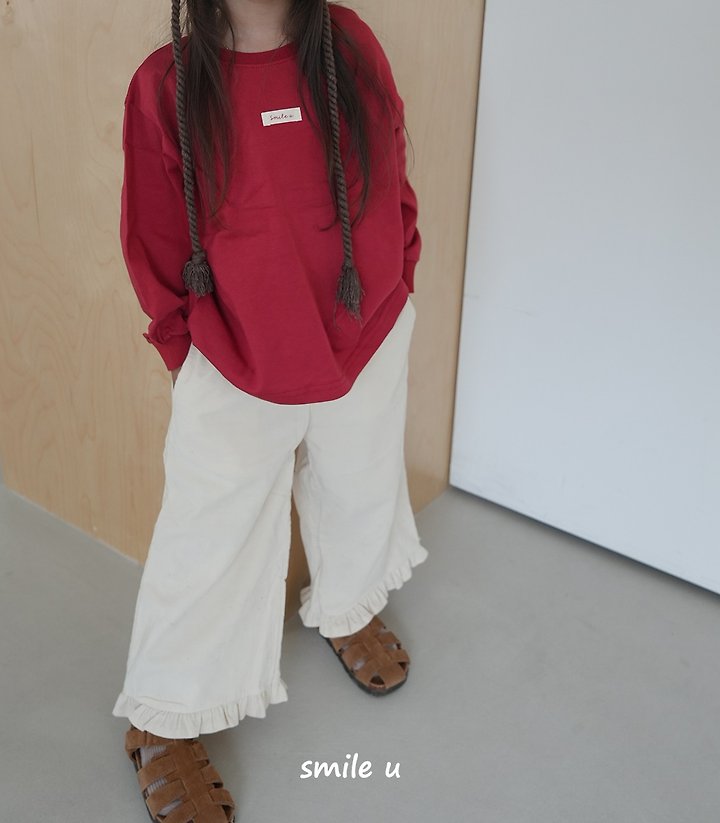 Little Foxx – Corduroy Frill Pants