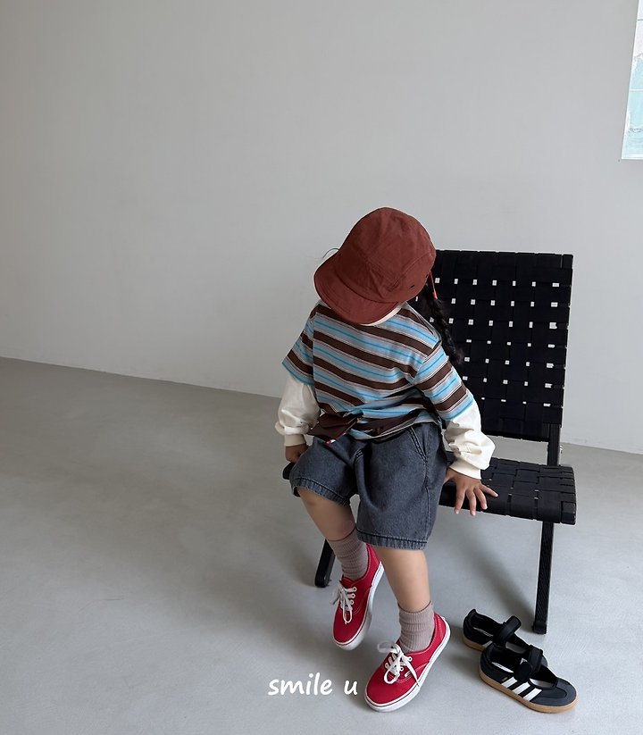 Little Foxx – String Midi Denim Pants
