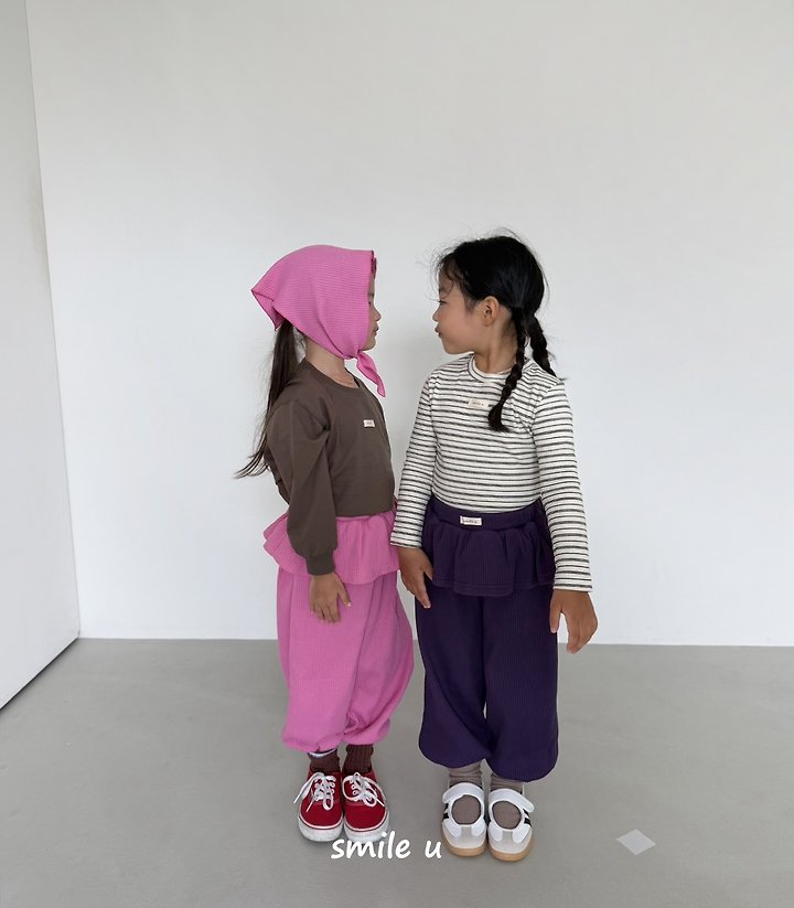 Little Foxx – Waffle Jogger Pants