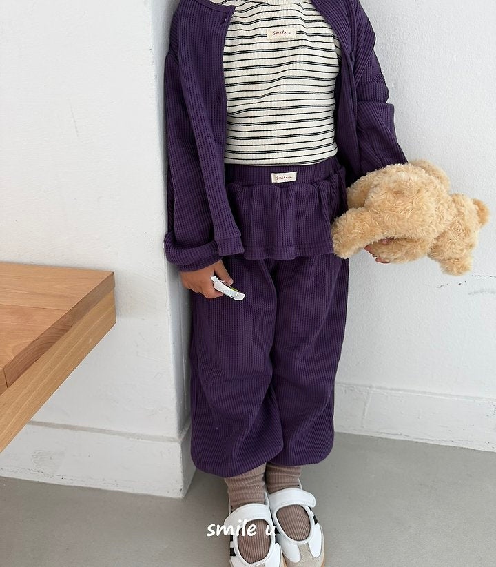 Little Foxx – Waffle Cardigan