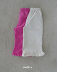 Little Foxx – Corduroy Frill Pants