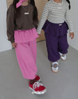 Little Foxx – Waffle Jogger Pants