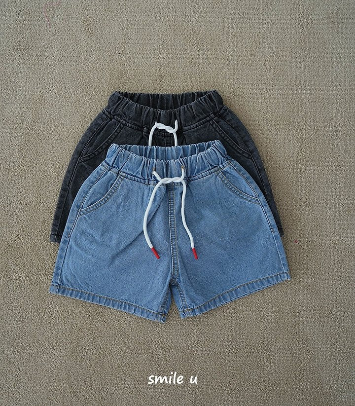 Little Foxx – String Midi Denim Pants