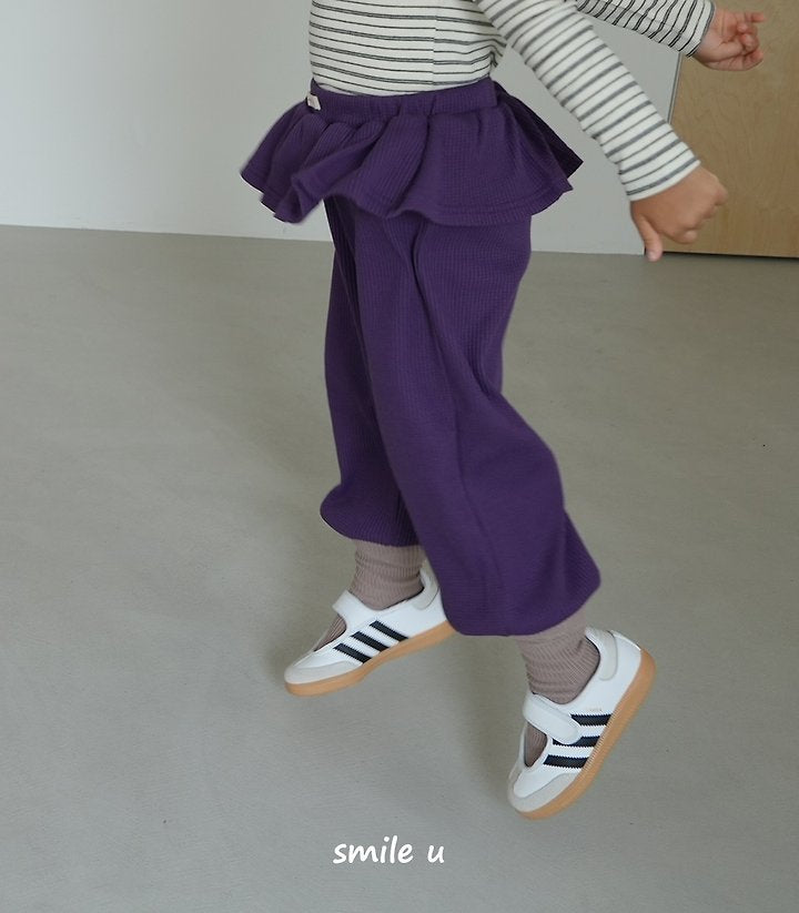 Little Foxx – Waffle Jogger Pants