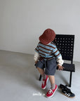 Little Foxx – Crayon Stripe Tee