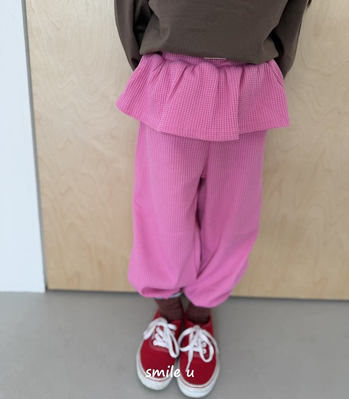Little Foxx – Waffle Jogger Pants