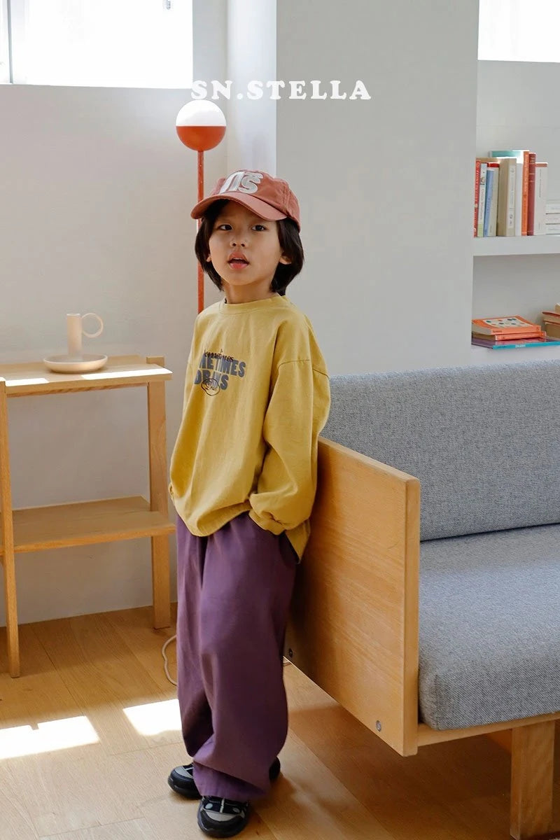 Little Foxx – Plum Loose Pants