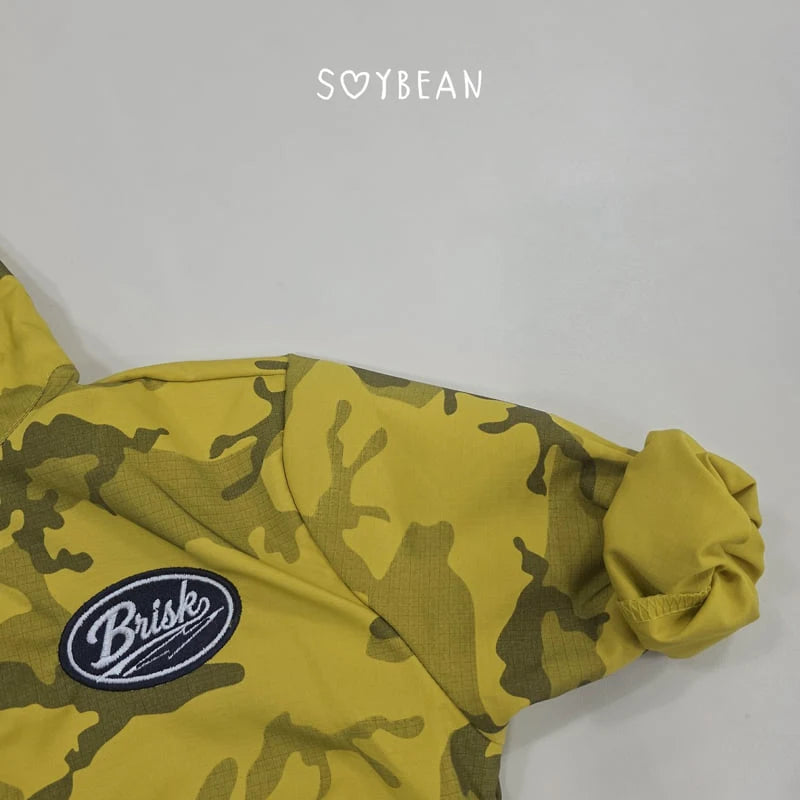 Little Foxx – Camo Hooded Windbreaker