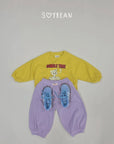 Little Foxx – Striped Balloon Jogger Pants