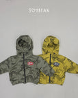 Little Foxx – Camo Hooded Windbreaker