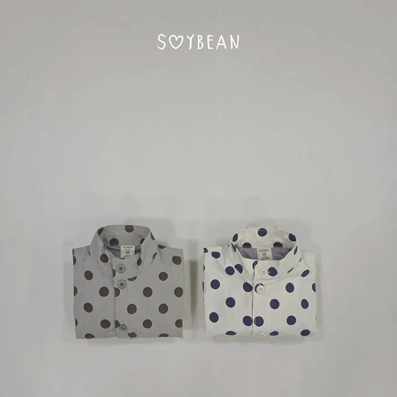 Little Foxx – Loose Fit Dot Safari Jacket