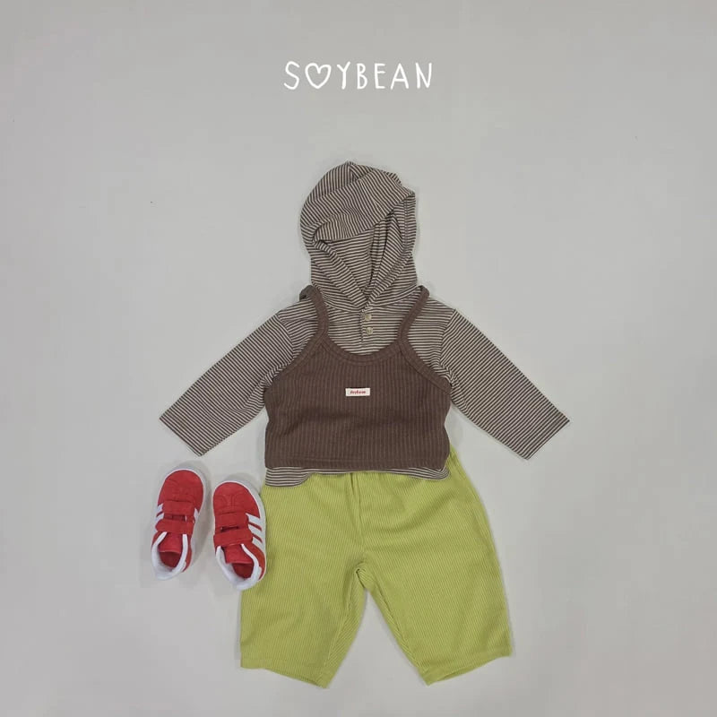 Little Foxx – Striped Button Hoodie